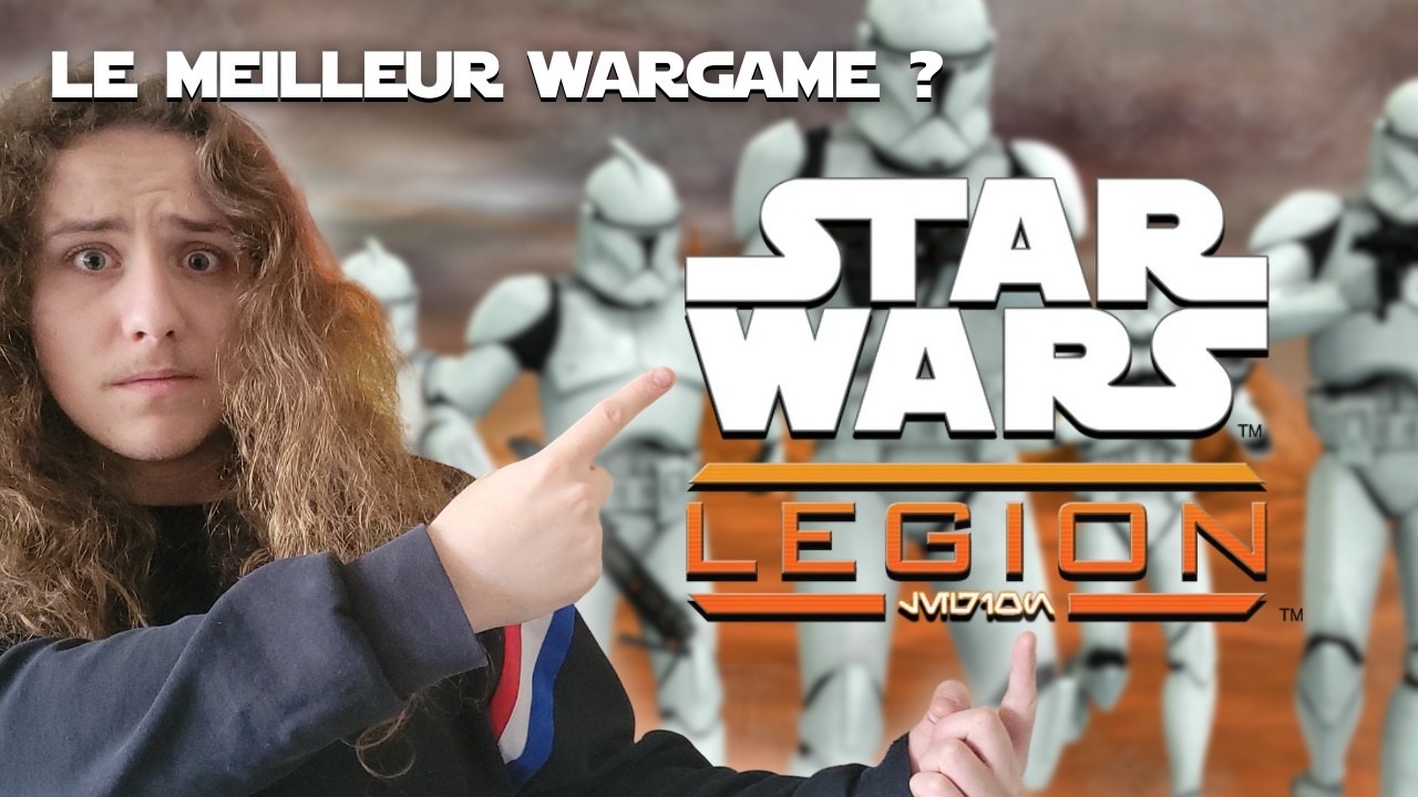 Je DÉCOUVRE le MEILLEUR WARGAME de 2025 ? Star Wars Legion !