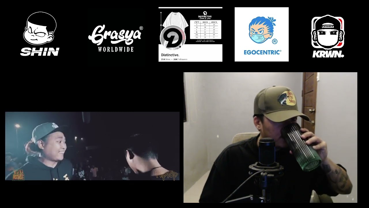 Tipsy D vs Sak Maestro ( Video reaction ) PINAKA MALAKAS NA ROUND 1