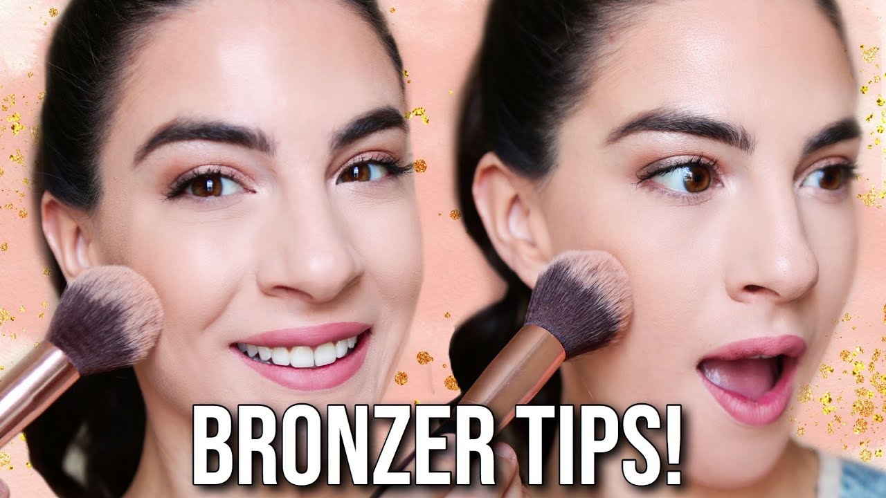 HOW TO APPLY BRONZER | BEGINNER