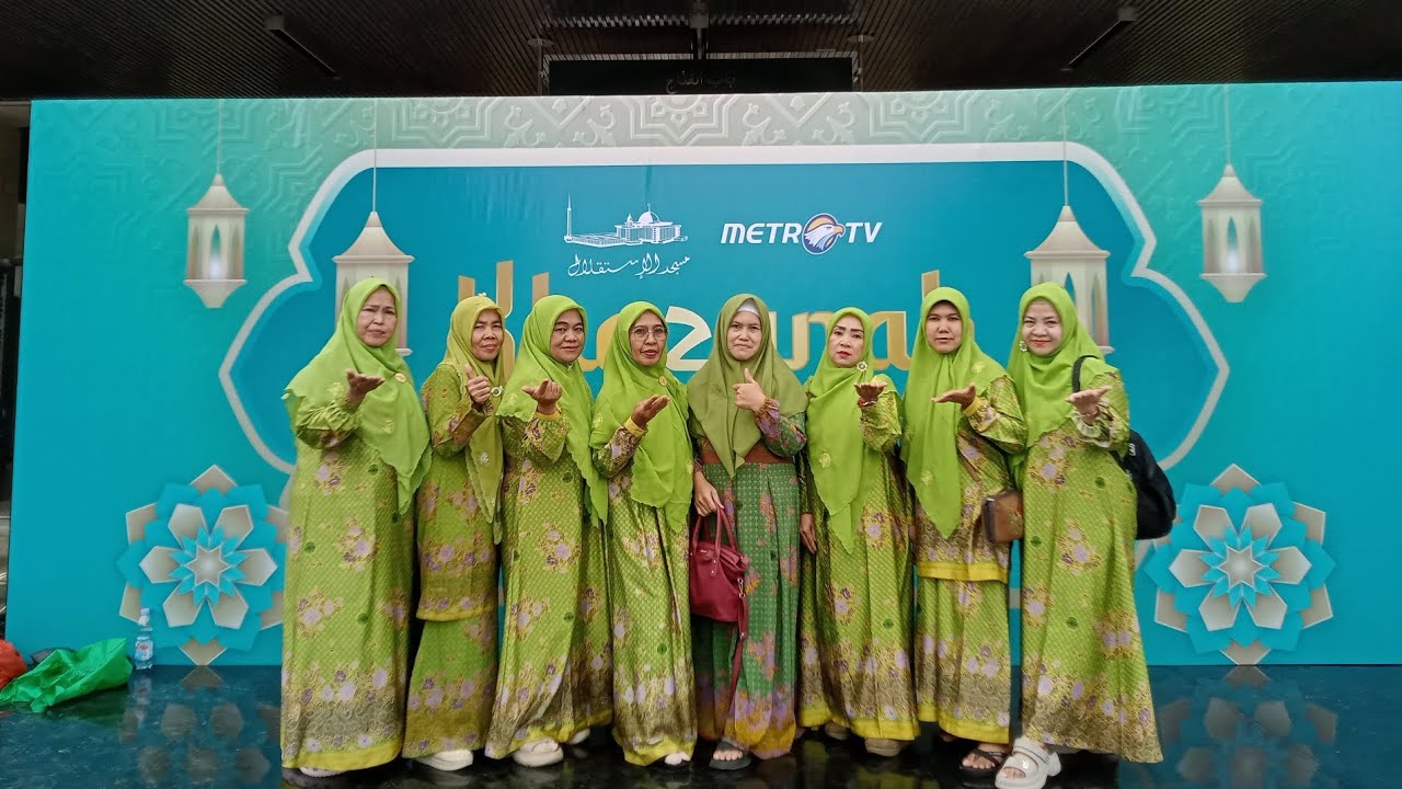Memperingati Isro' Wal Mi'roj Nabi Muhammad SAW di Masjid Istiqlal Semoga Berkah Aamiin