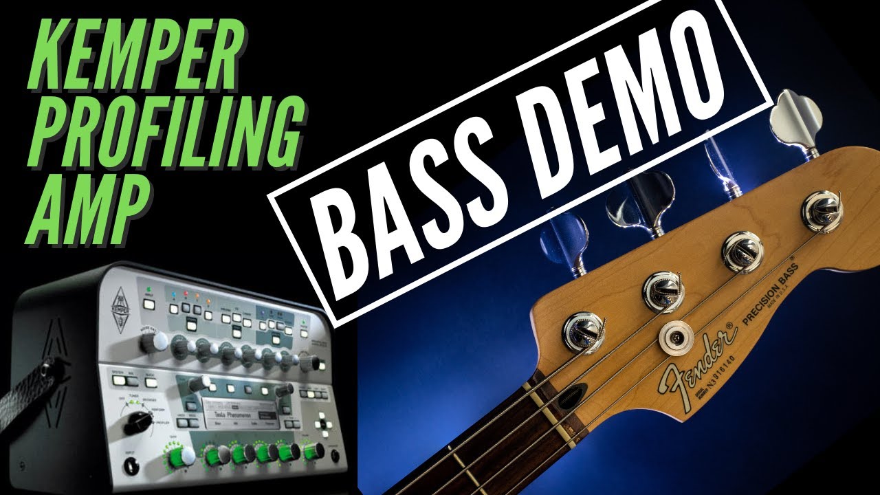 KEMPER PROFILING AMP BASS DEMO! POP!