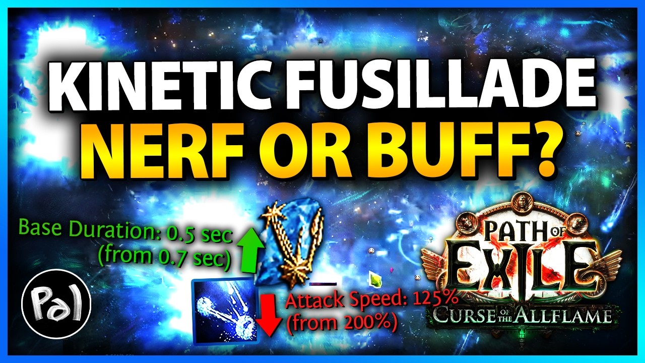 What the Kinetic Fusillade Change ACTUALLY Means | Path of Exile Patch 3.29