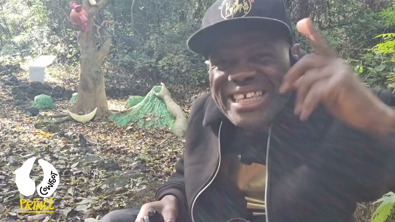Usifu Jalloh The Cowfoot Prince Storytelling in Jeju island at the storytelling park. 