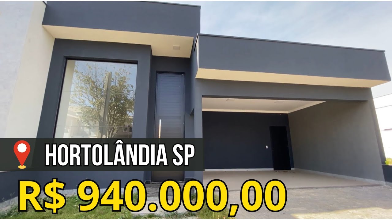 LINDÍSSIMA CASA TÉRREA NO JARDIM DE MÔNACO EM HORTOLÂNDIA SP