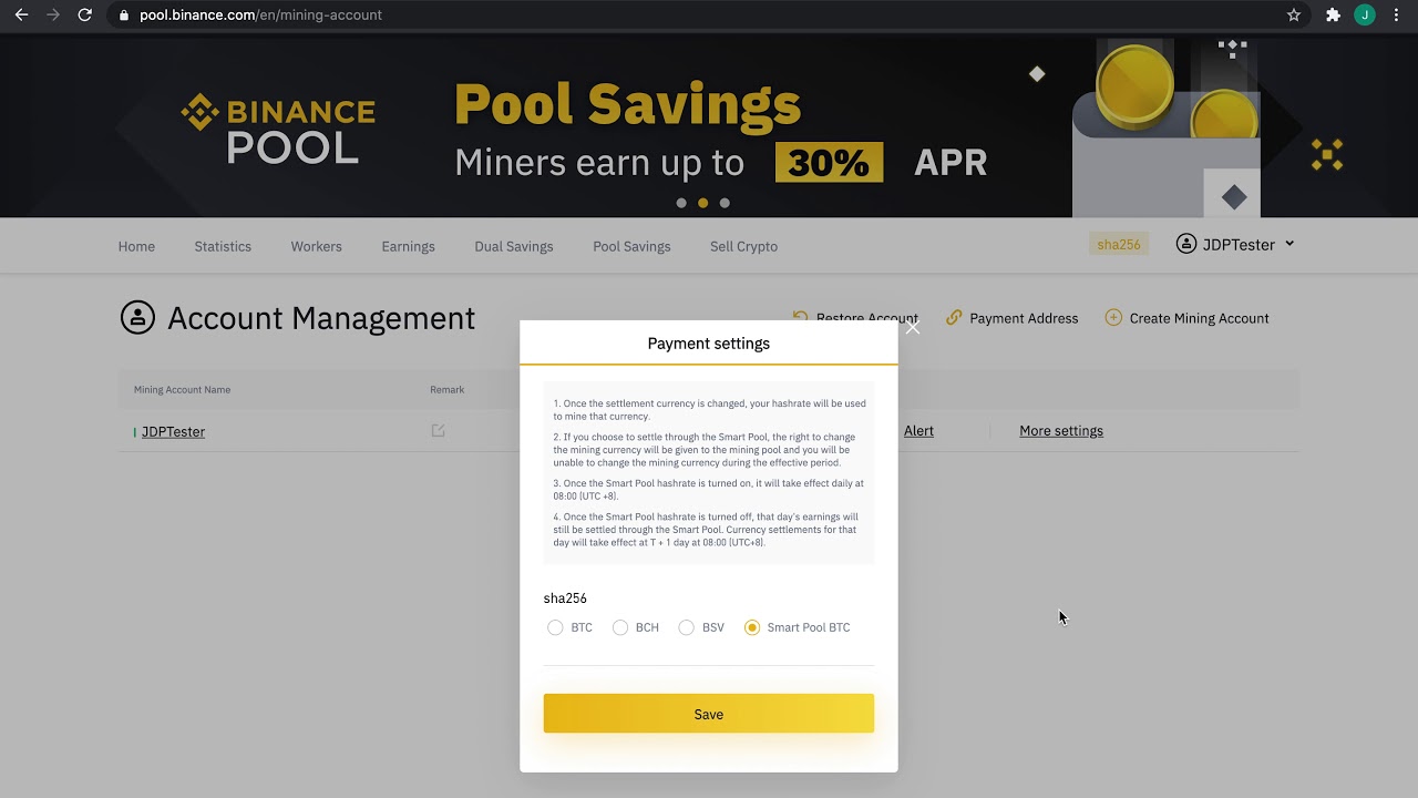 Binance Pool Setup + Merged Mining Tutorial