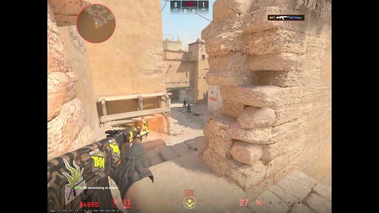 Only Bots Ep. 1 - Dust2 2 v 10
