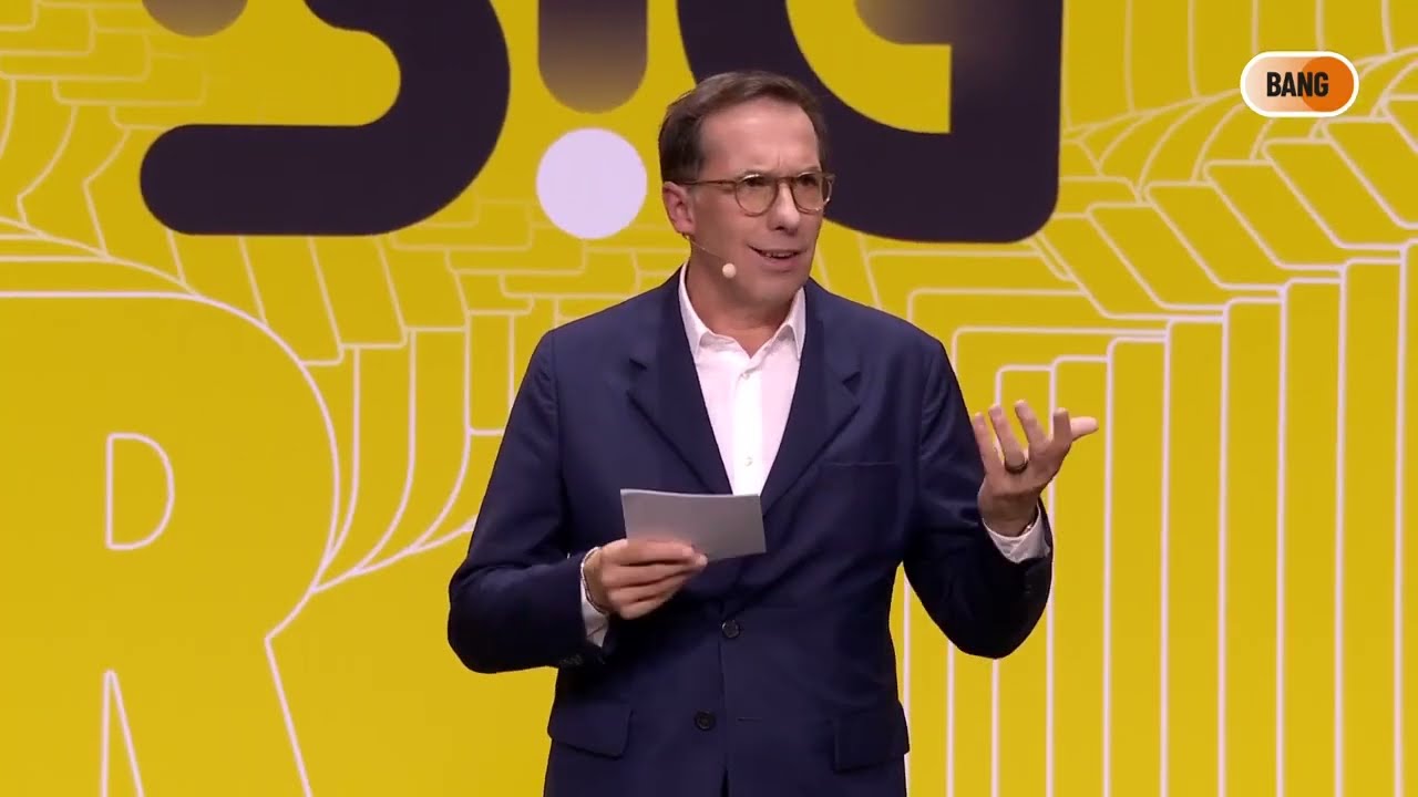 Nicolas HIERONIMUS, Directeur général du Groupe L'Oréal sur le Bang à BIG 2024
