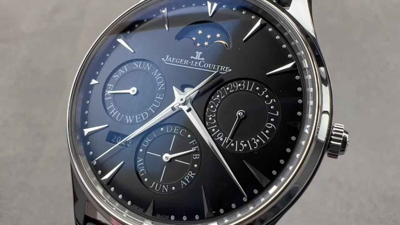 Jaeger-LeCoultre Master Ultra Thin Perpetual Calendar Q1308470 - Hands-On Review & Features