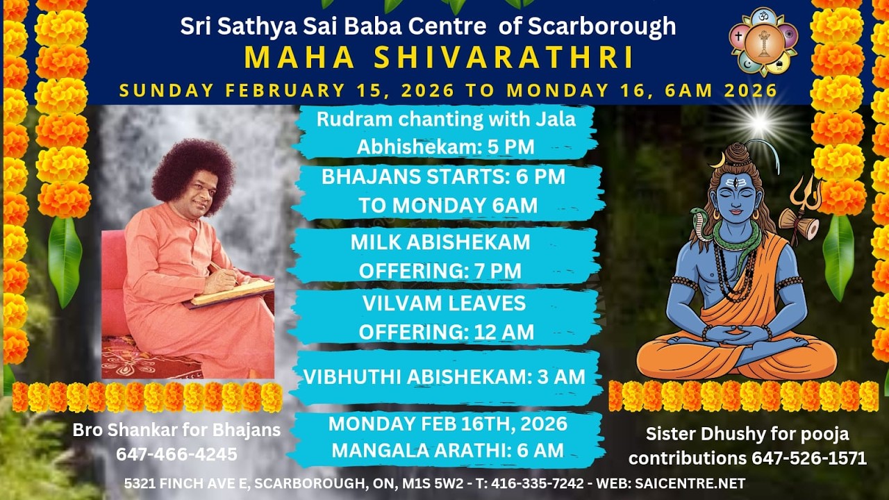 Mahashivarathiri 2026 - Part 2 | February 16, 2026