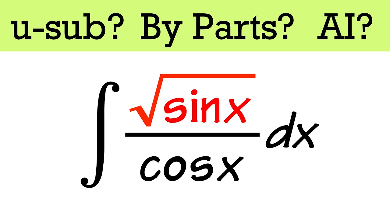 I thought this integral was impossible