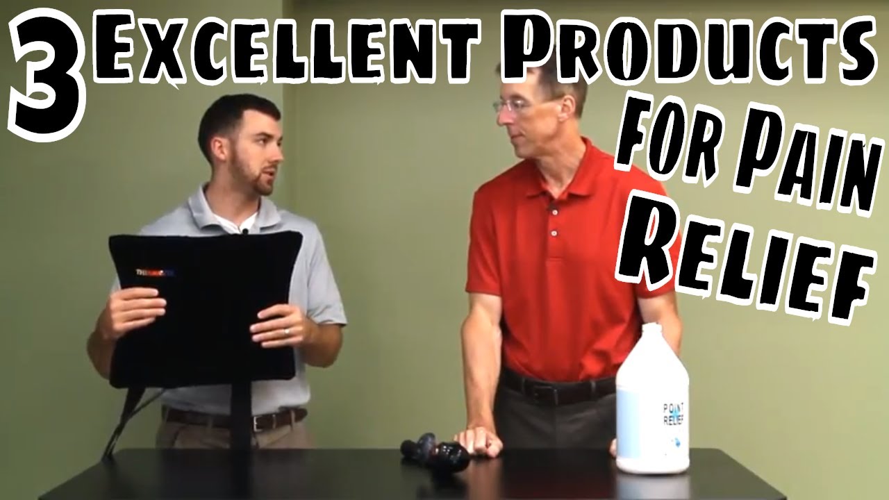 3 Excellent Products for Pain Relief- HIGHLY Recommended