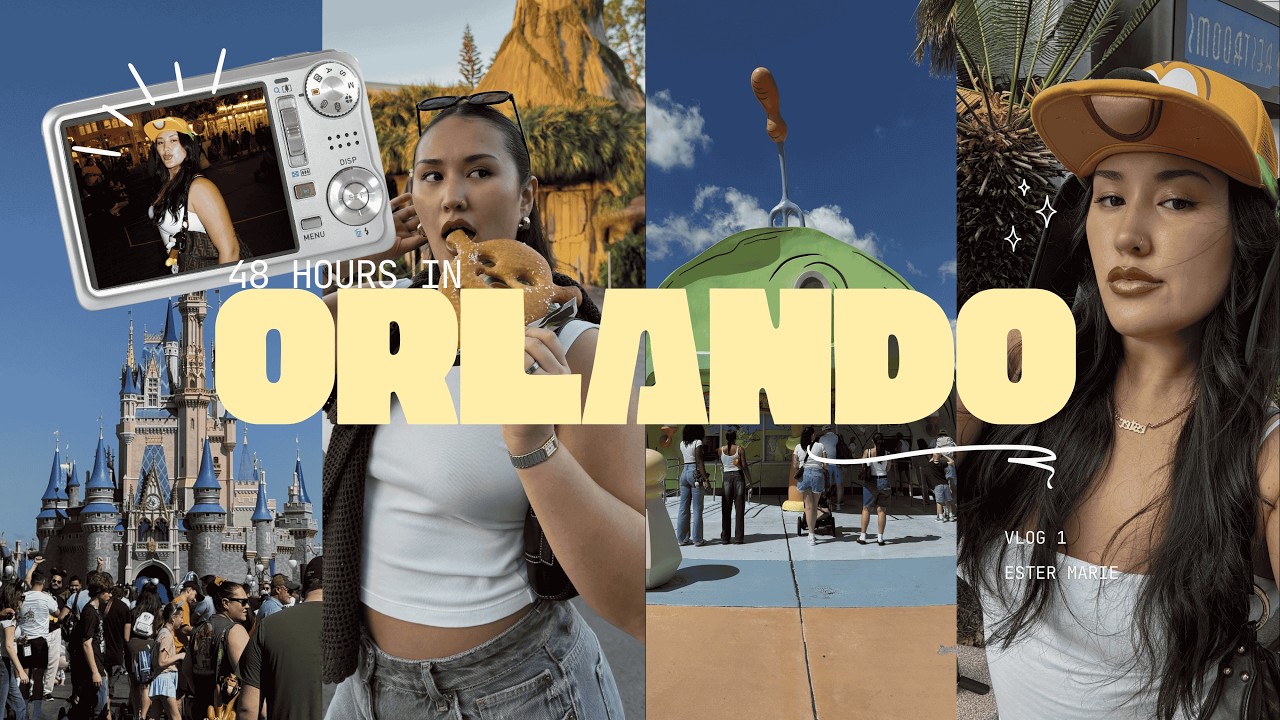 48 HOURS IN ORLANDO | Girls Trip, Magic Kingdom, Universal Studios, Island of Adventure, Food