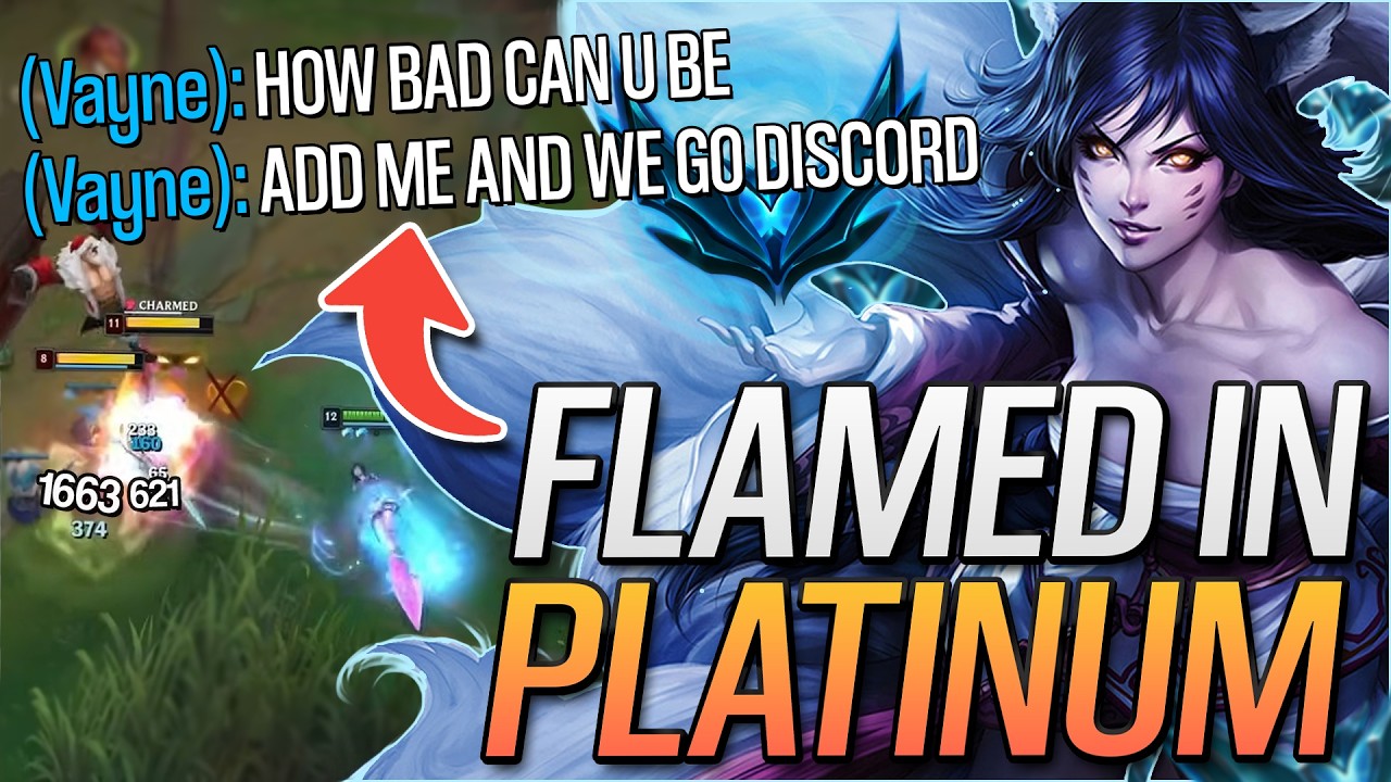 This is what happens when the Rank 1 Ahri visits platinum