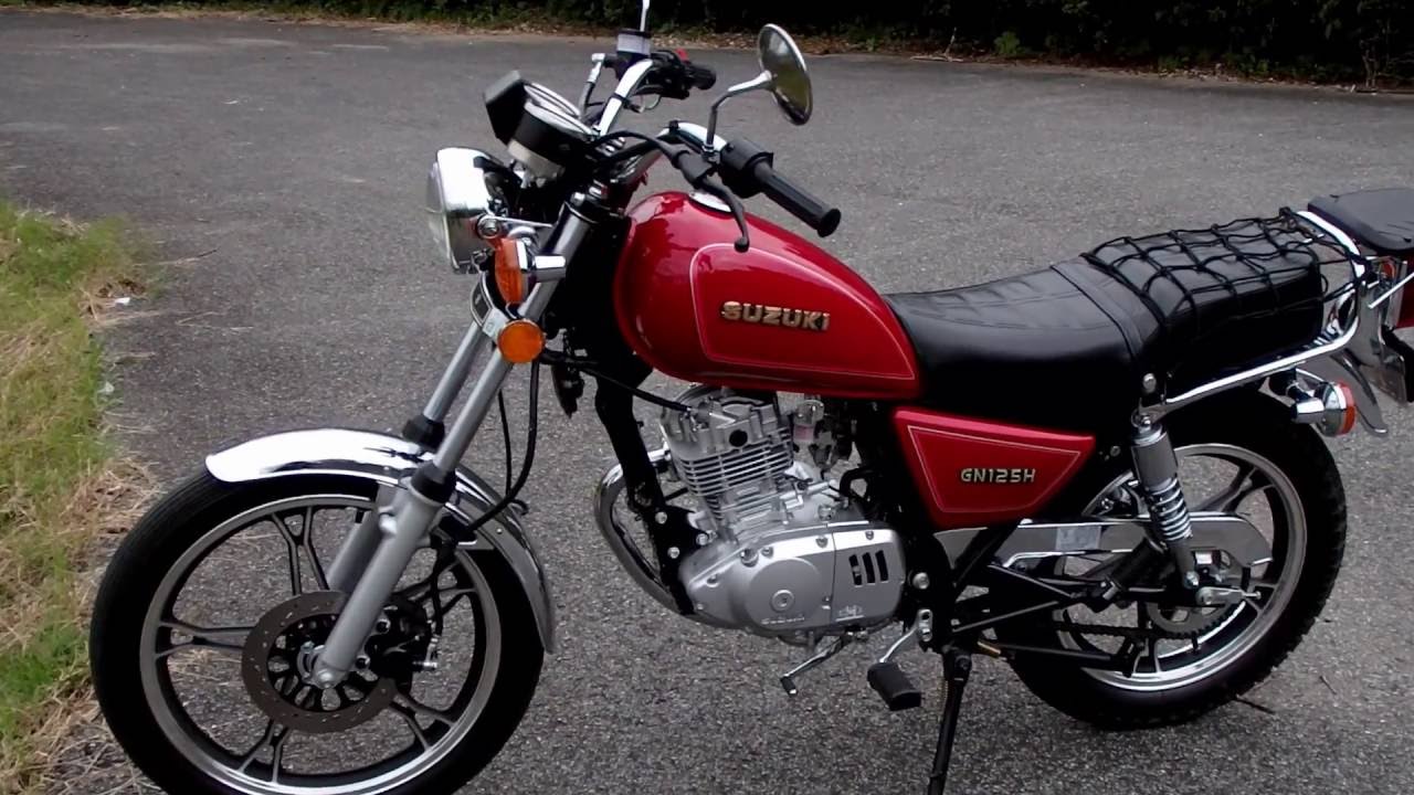SUZUKI GN125H　 【跪いて足をお嘗め】