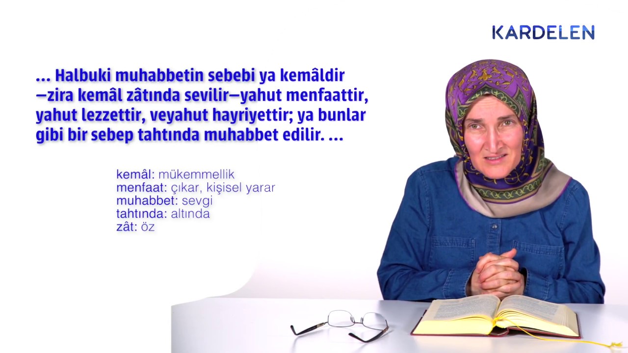 Muhabbeti nefse sarfetmek yerine, Mahbûb-u Ezelî'yi sevmek lâzımdır | 24. Söz, 5. Dal, 1. Meyve (3)