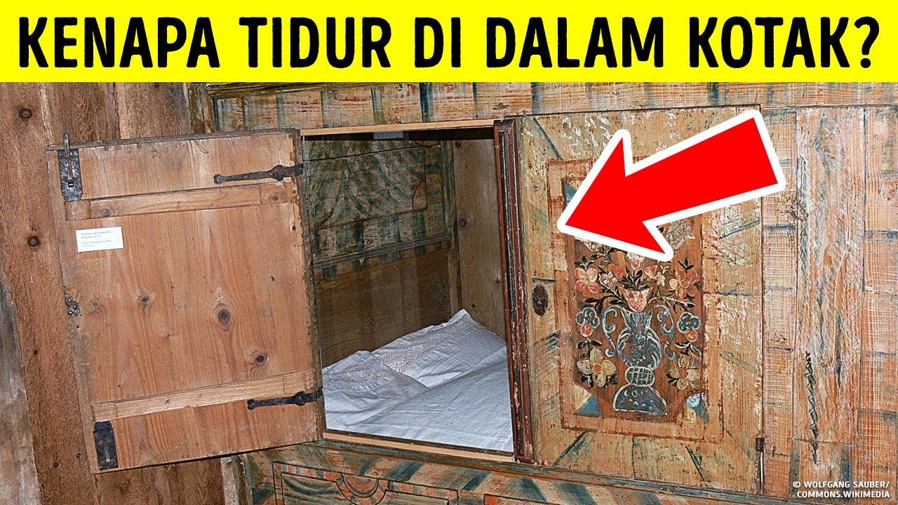 Kenapa Orang-Orang Eropa Abad Pertengahan Tidur di Dalam Kotak