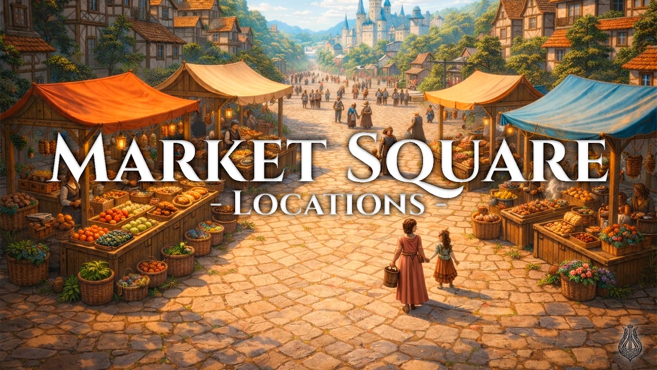 Market Square | D&D / TTRPG | Locations | 1 Hour