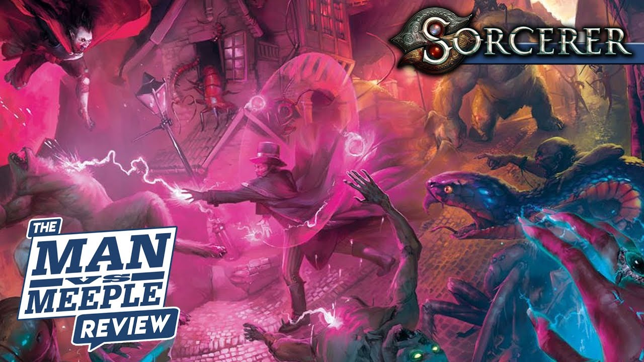 Sorcerer Review by Man vs Meeple (White Wizard Games)