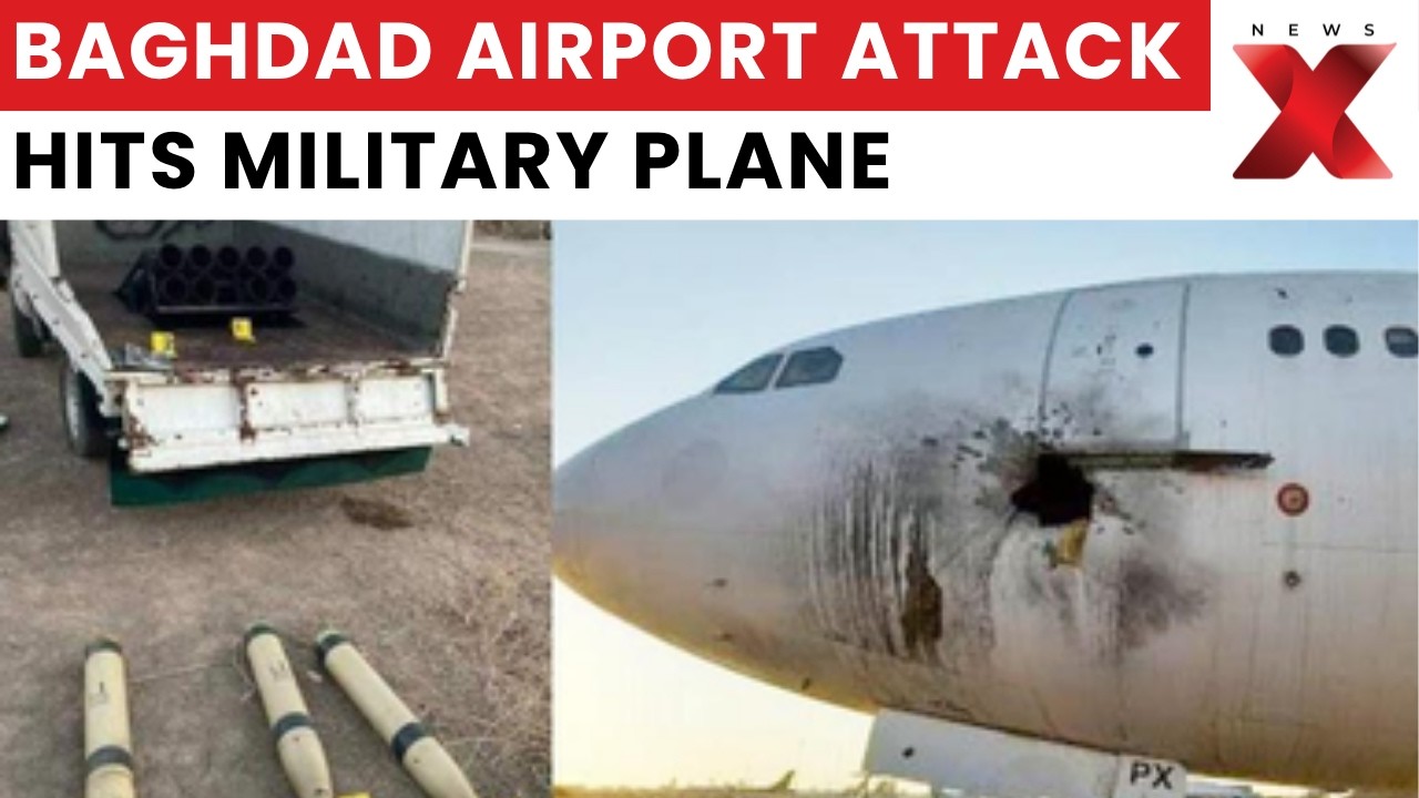 Iraqi AN-32B Transport Plane Damaged in Drone, Rocket Attack at Baghdad Airport | NewsX