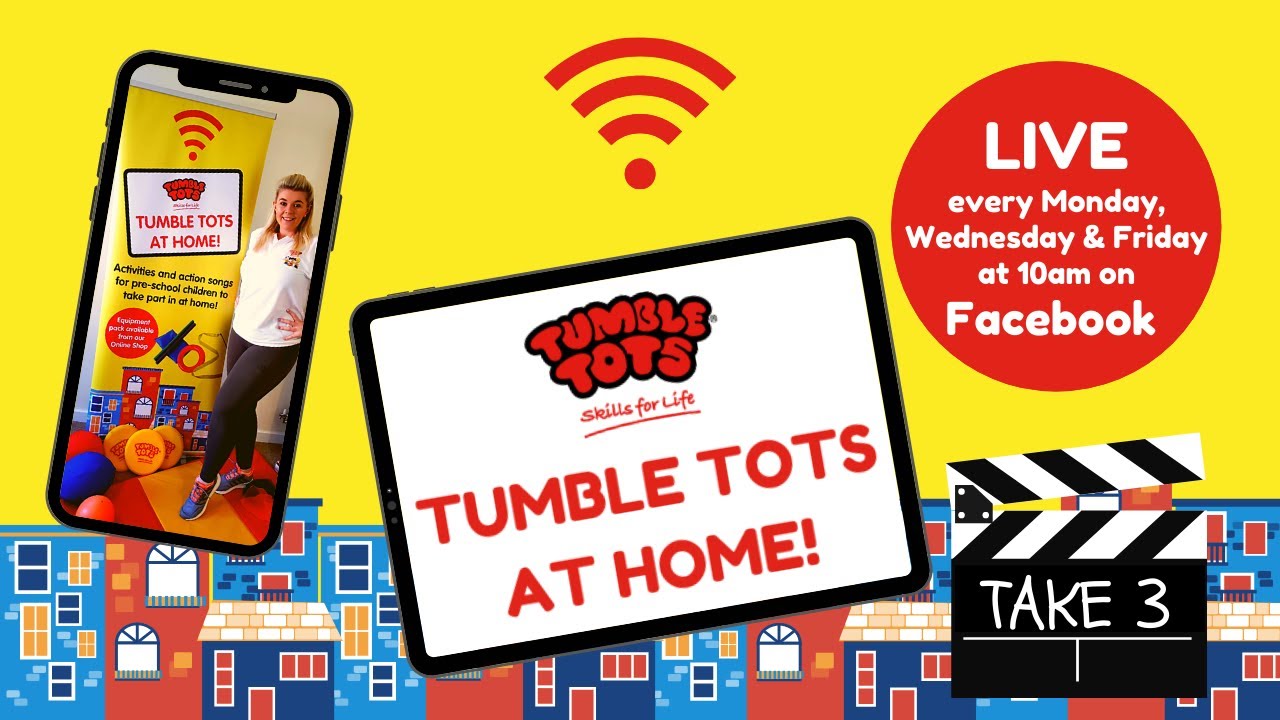 Tumble Tots at Home TAKE 3! - Wednesday 13th January 2021