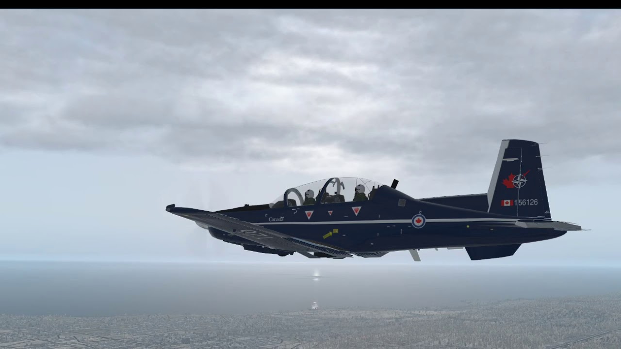 Flite Advantage T-6A for X-Plane 11 - Landing Pattern w/Instructor