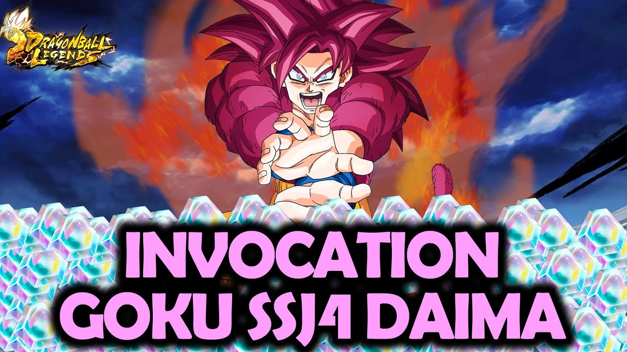 PREMIÈRE MULTI DE ZINZIN! LE RETOUR DE LA LUCK ?! Invocation Goku SSJ4 Daima LF(Dragon Ball Legends)