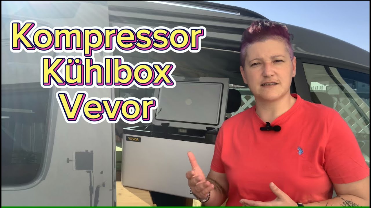 Kompressor Kühlbox im Test- So gut kühlt sie wirklich - Vevor - VW Caddy Maxi Camper
