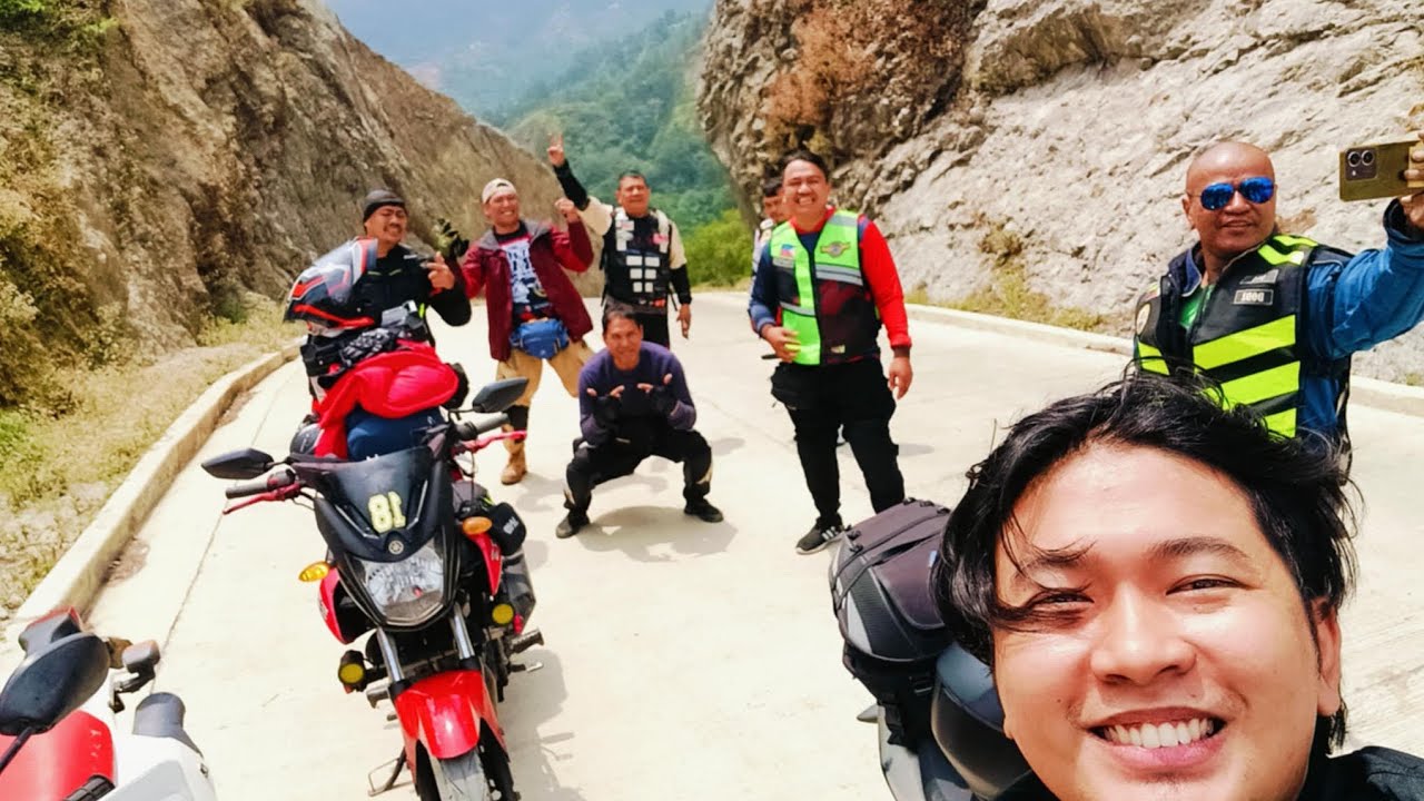 Tacadang, Kibungan Benguet and this was our Journey Goes😁🏞️☝️ rides with chill Trail😁🤣with d masters
