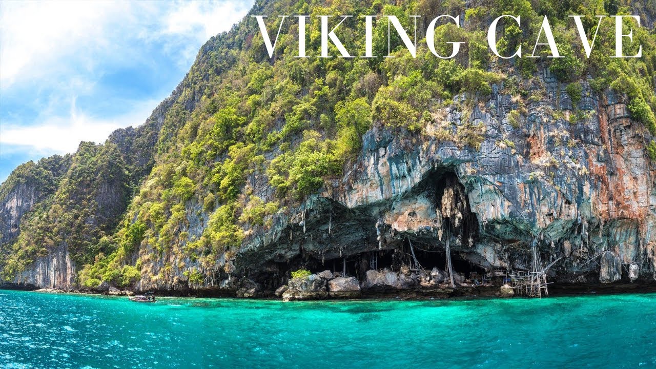 Viking Cave Thailand | Mysterious Cave on the Phi Phi Islands 🏝️