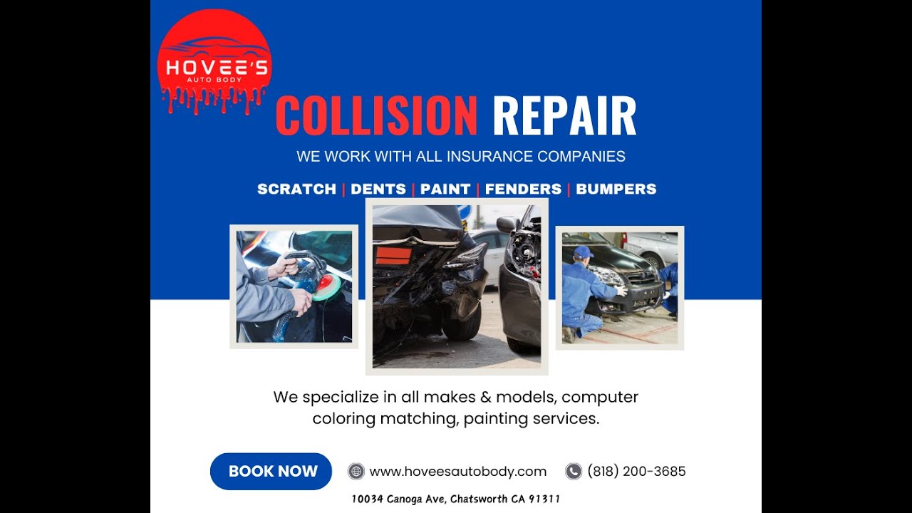 Dent & Collision Repair near Woodland Hills, California | Hovee's Auto Body & Paint