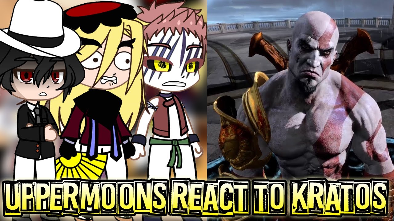 Uppermoons react to kratos as First Hashira ||GOW 3|| ||Demon slayer|| 2