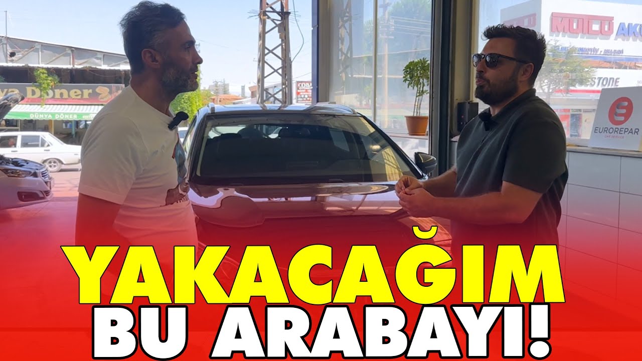 EKSPERTİZE GİRERKEN MOTOR ARIZA IŞIĞI YANDI (YAKACAĞIM BU ARABAYI) DEDİ!