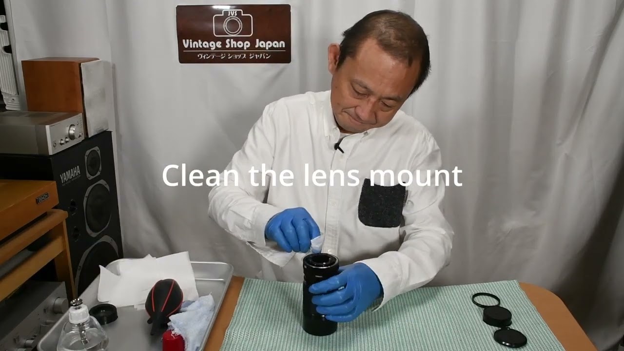 Canon ZOOM NewFD 70-150mm f/4.5 lens cleaning