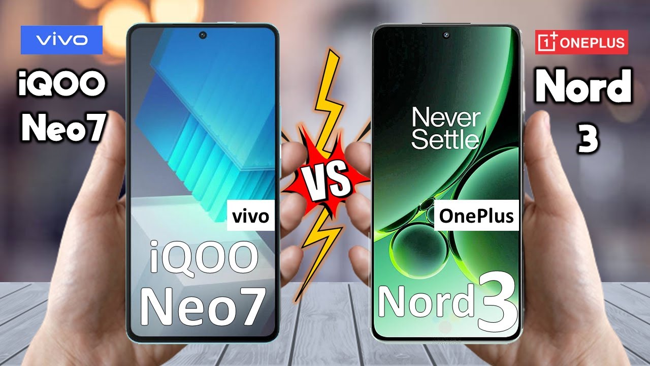 OnePlus Nord 3 Vs iQOO Neo 7 - Full Comparison 2023 🔥 Techvs