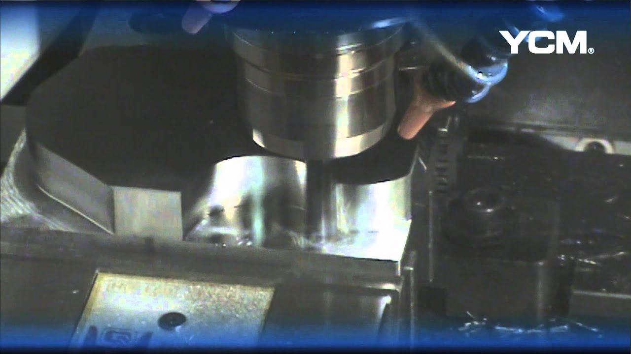 YCM NXV560A Cutting Demonstration (Japanese)