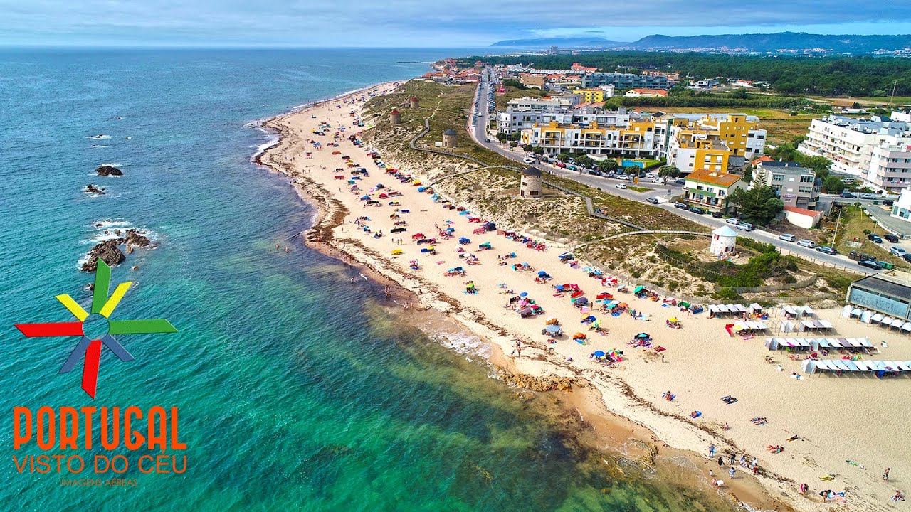 Praia da Apúlia 🏖️ Moinhos da Apúlia - mills of Apulia beach - Esposende - 4K UltraHD