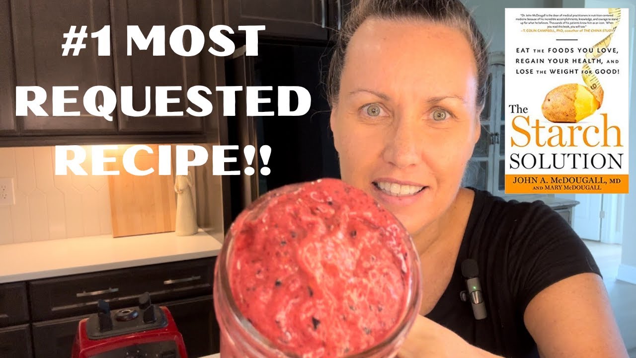 Super Simple Sorbet: Guilt-Free Weight Loss Treat| Starch Solution| WFPB