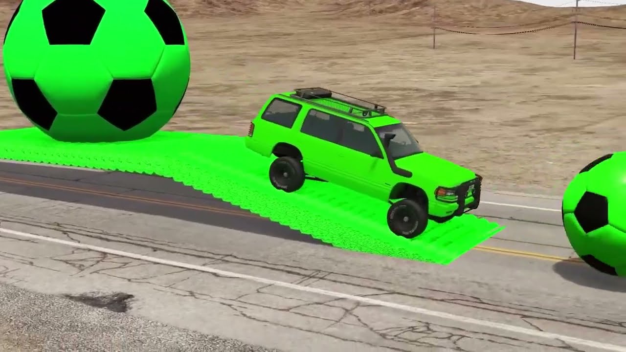 TRANSPORTING PIXAR CARS & FRUITS WITH COLORED & JOHN DEERE vs CLAAS vs TRACTORS - BeamNG.drive #962