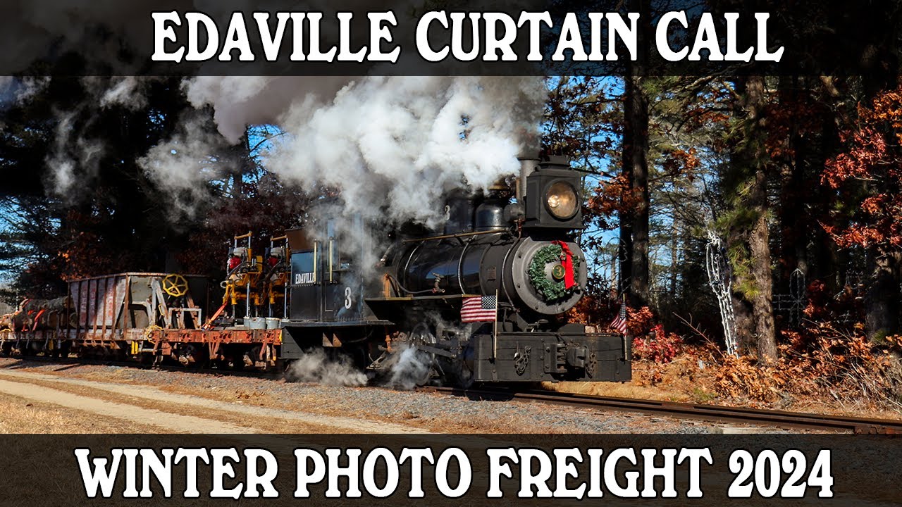 Edaville Curtain Call: Winter Photo Freight 2024