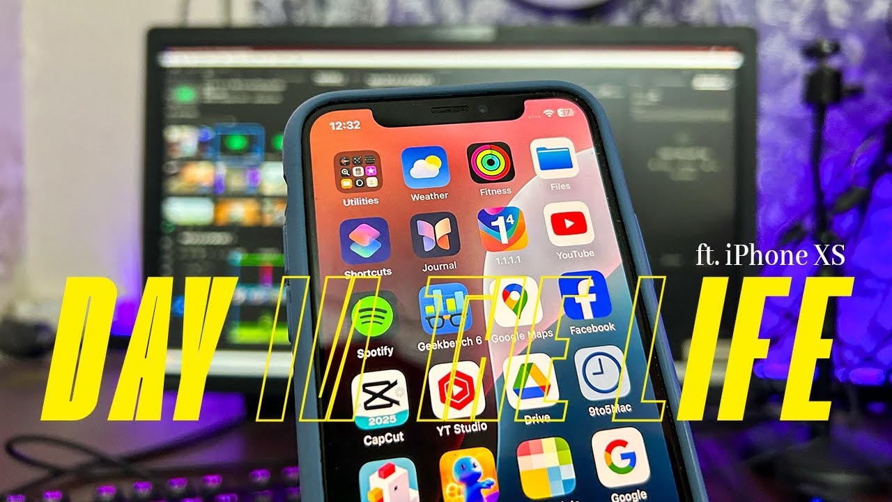 iOS 18.3.2 Real World Test ft. iPhone XS (Day in the Life)