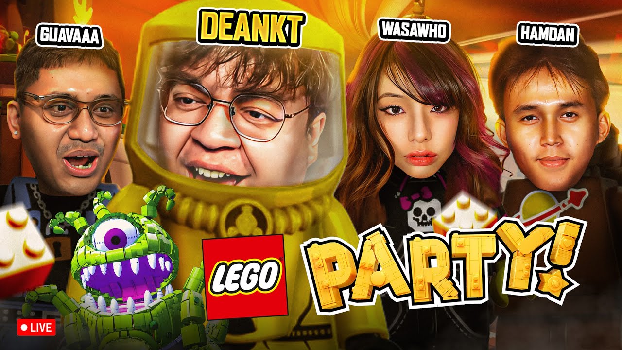 LEGO PARTY VOL 2 WITH @wasawho @Fachriannr @Hamdn27