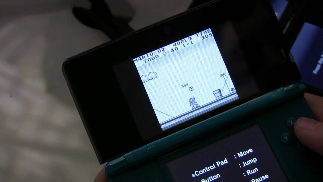 Super Mario Land Virtual Console - Gameboy (3DS NYC Preview Event 2011)