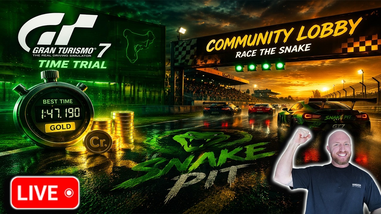 EASY 2M Credits + Race the Snake 🐍 | GT7 Time Trial + Community Lobby LIVE