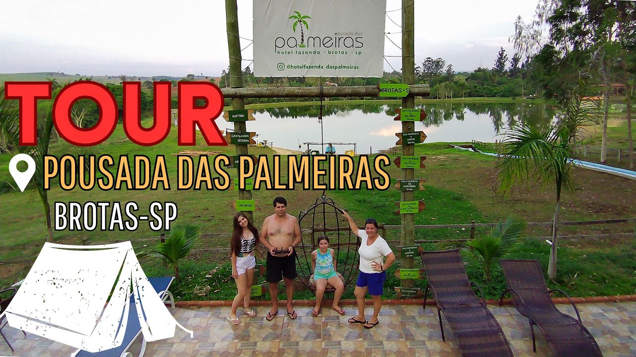 Explorando a Natureza: Tour pelo Camping Pousada das Palmeiras e Trilha pelo Rio Pinheirinho 🚶‍♂️🏕️