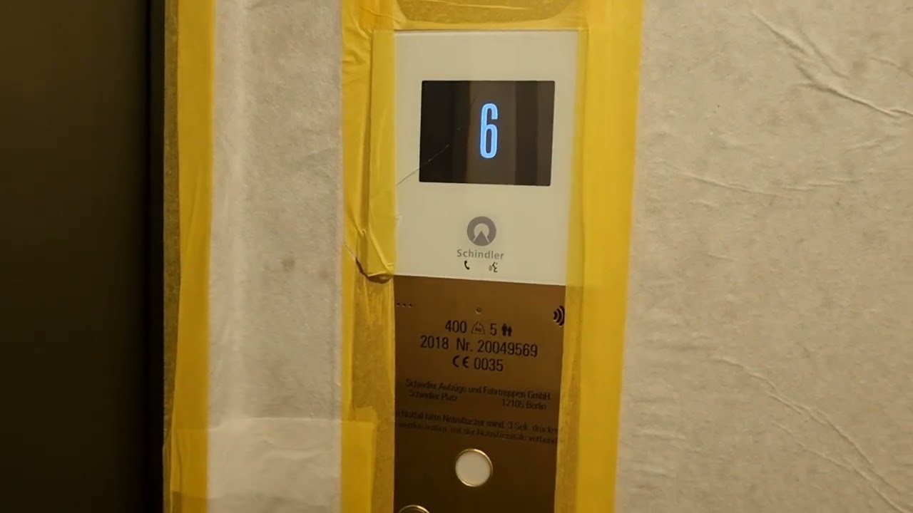 Fahrstuhl Koch (mb. Schindler 6300) im Adlerhof Hamburg (Sematic)