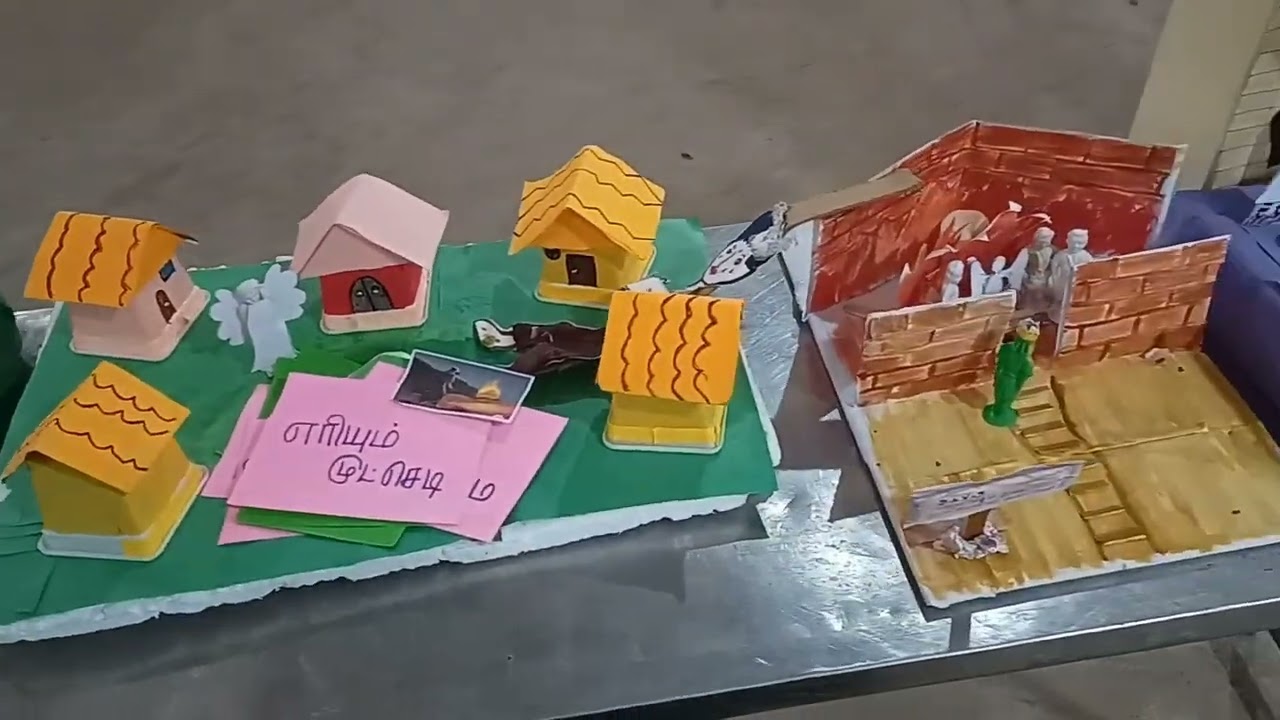 VBS 2023 models exhibition at CSI St. john's church medavakkam @smilincorner