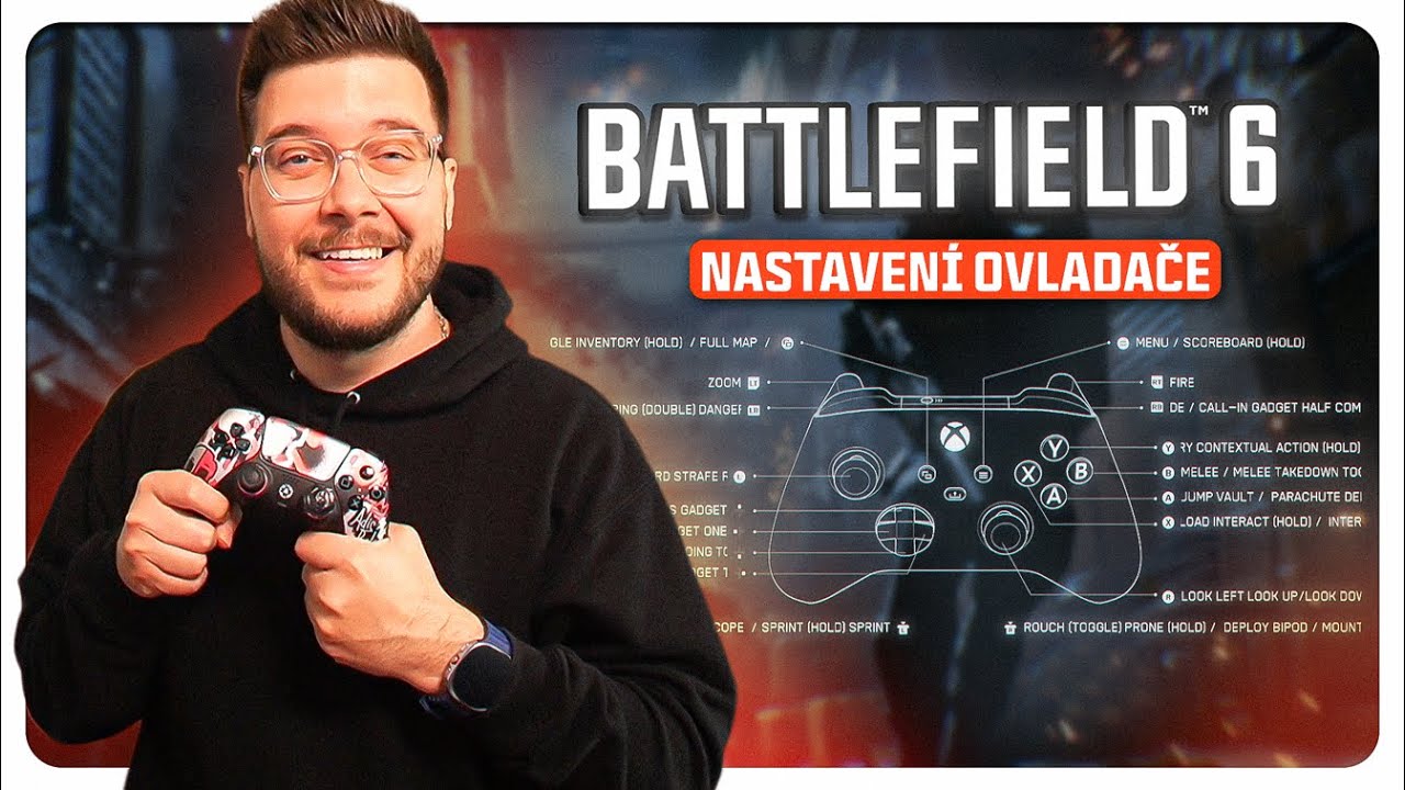 Nejlepší Battlefield 6 CONTROLLER nastavení | Aim, Movement & Setup