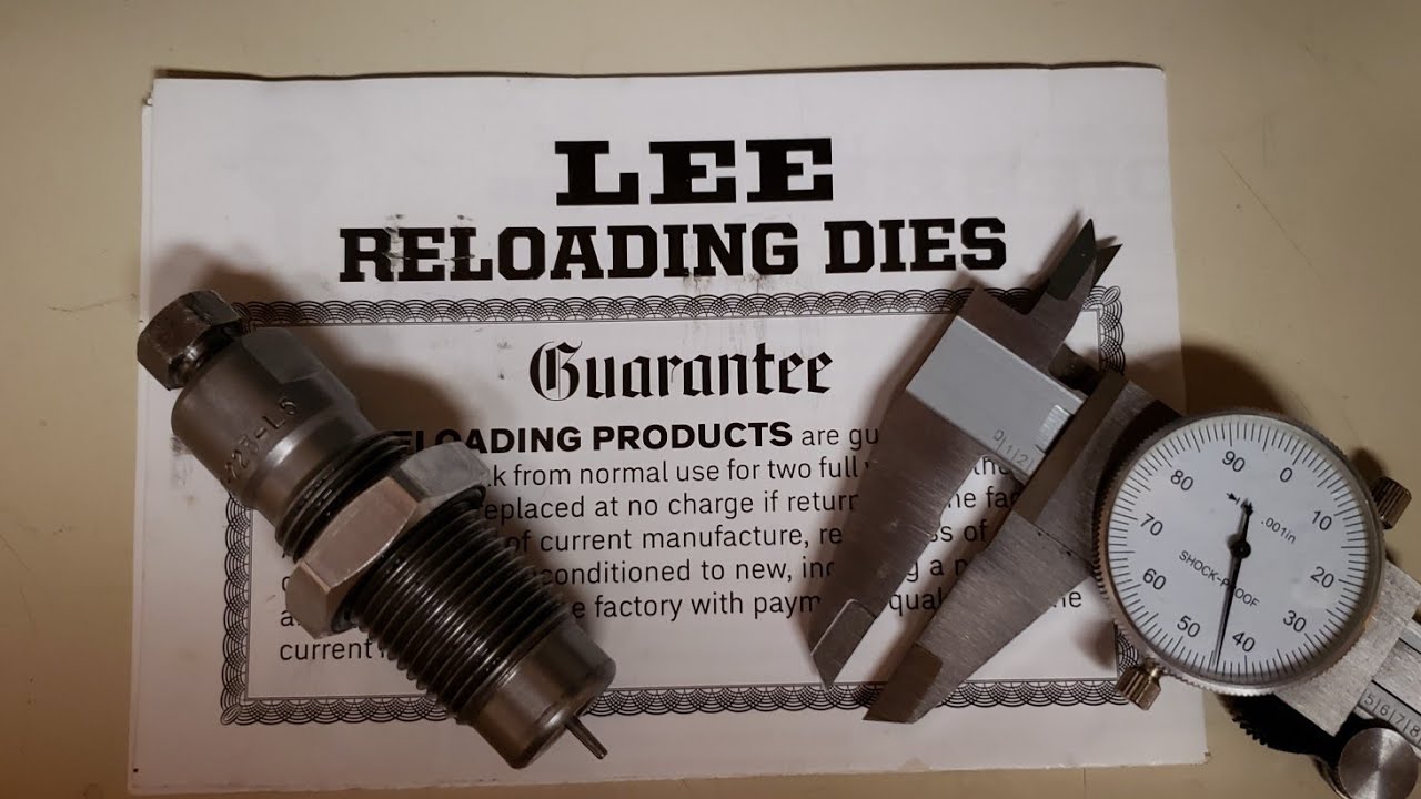 Lee precision die mod for more neck tension