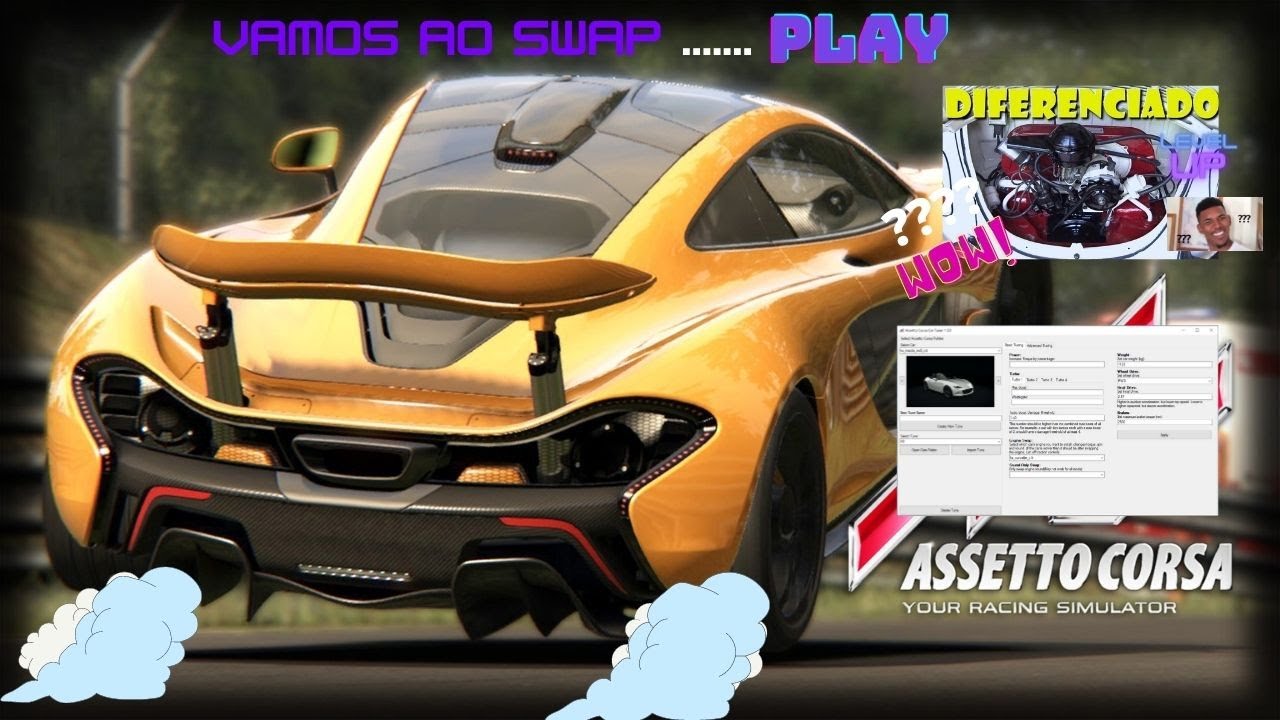 COMO FAZER SWAP DE MOTOR NO ASSETTO CORSA