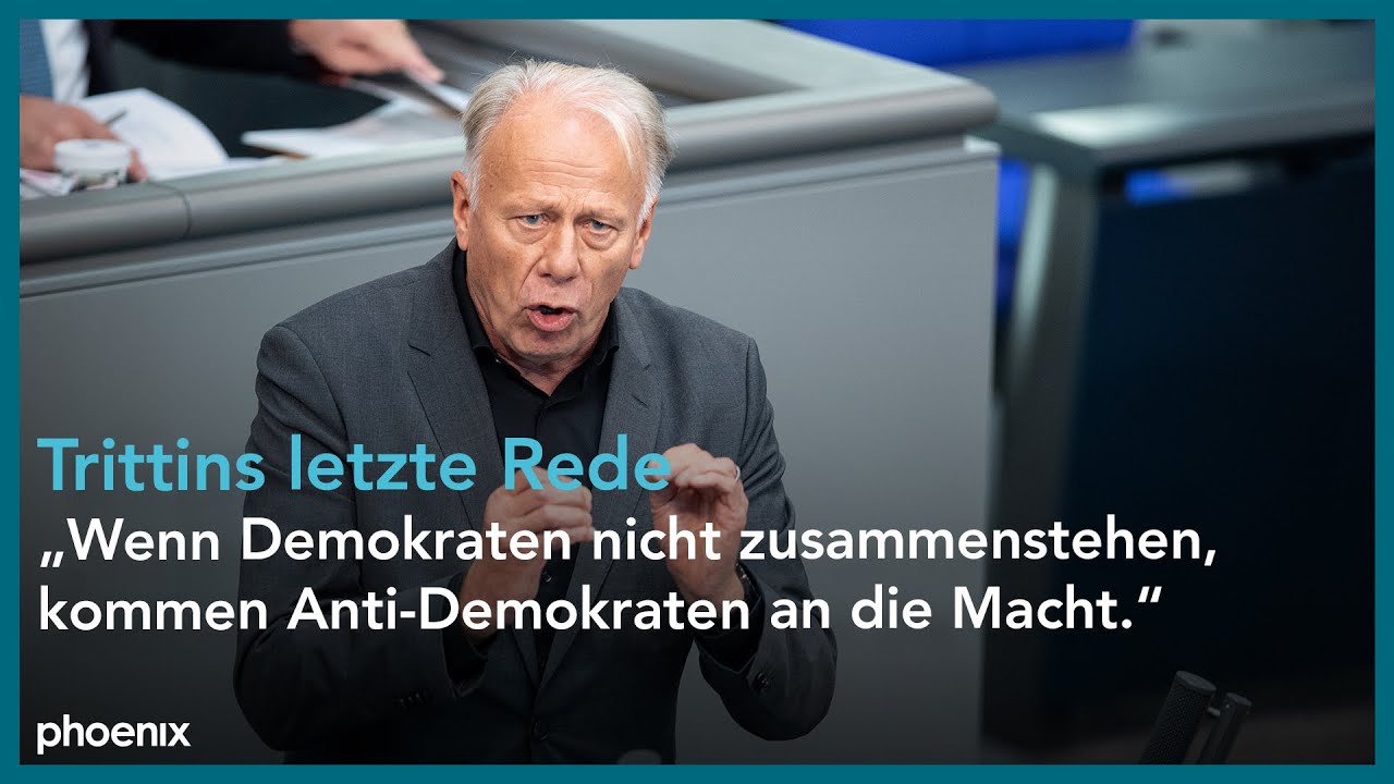 Abschied aus dem Bundestag: Jürgen Trittin (14.12.2023)